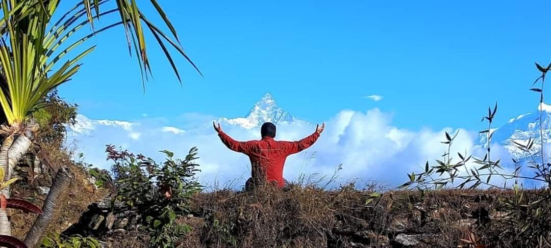 Facing Sacred Machhapuchhre