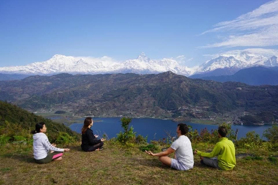 Meditation Above the Clouds